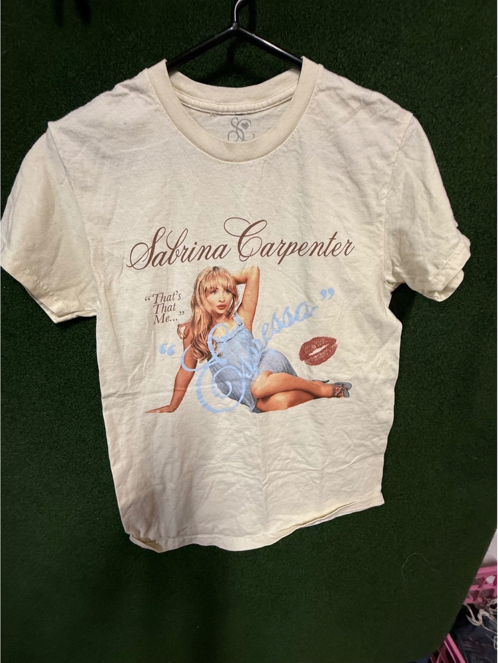 Sabrina Carpenter Graphic T-Shirt "That's That Me" Design